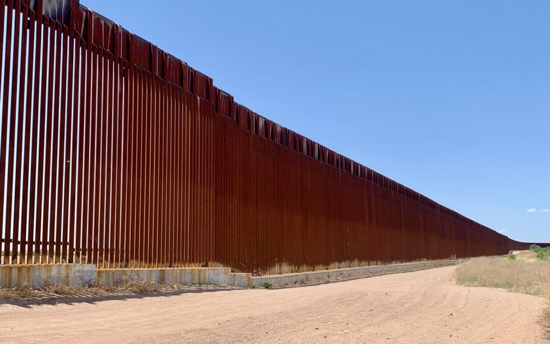 El Paso’s metal fence a monument to Trump